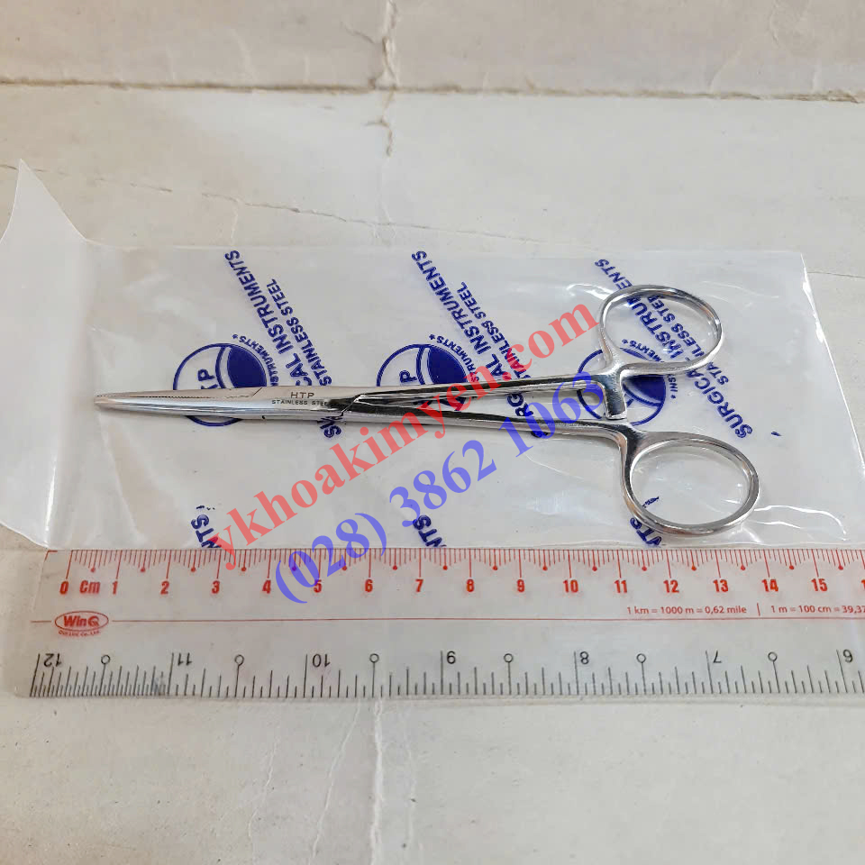 Pen y tế 14cm thẳng không mấu