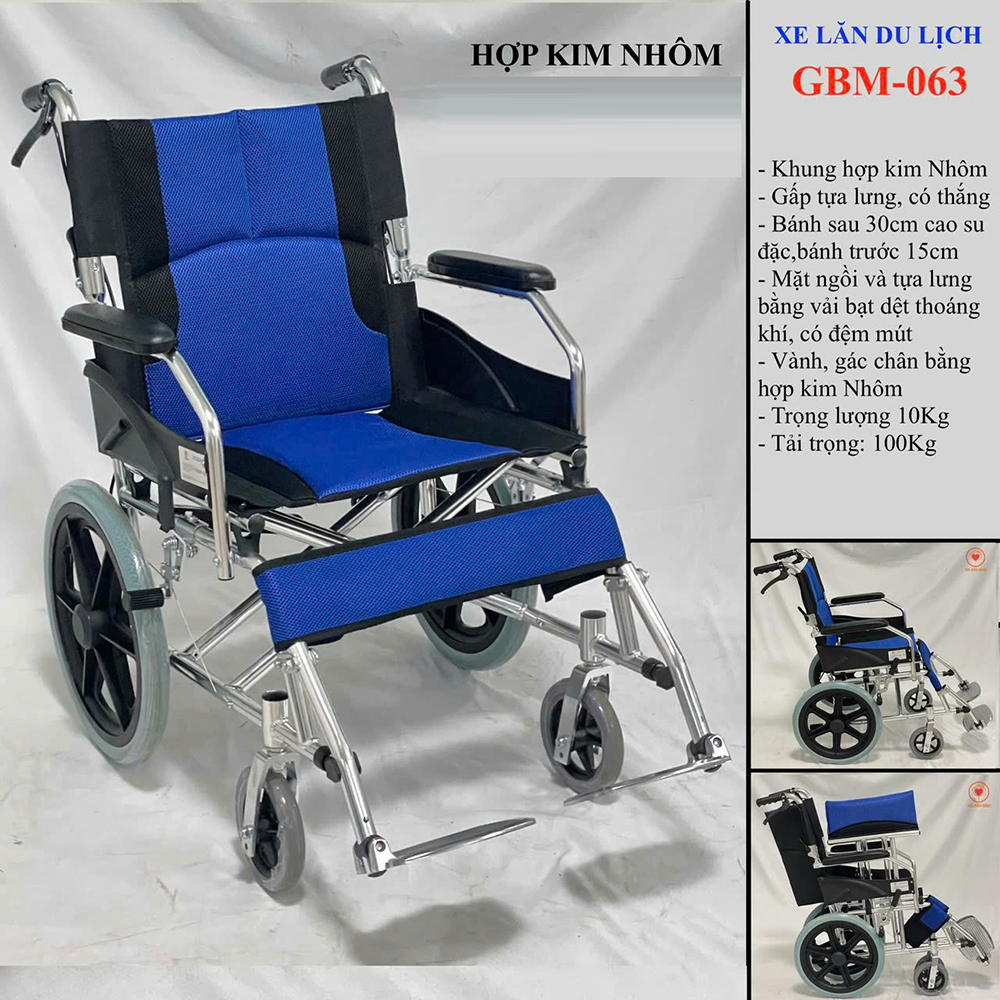 Xe đẩy bệnh nhân GBM-063