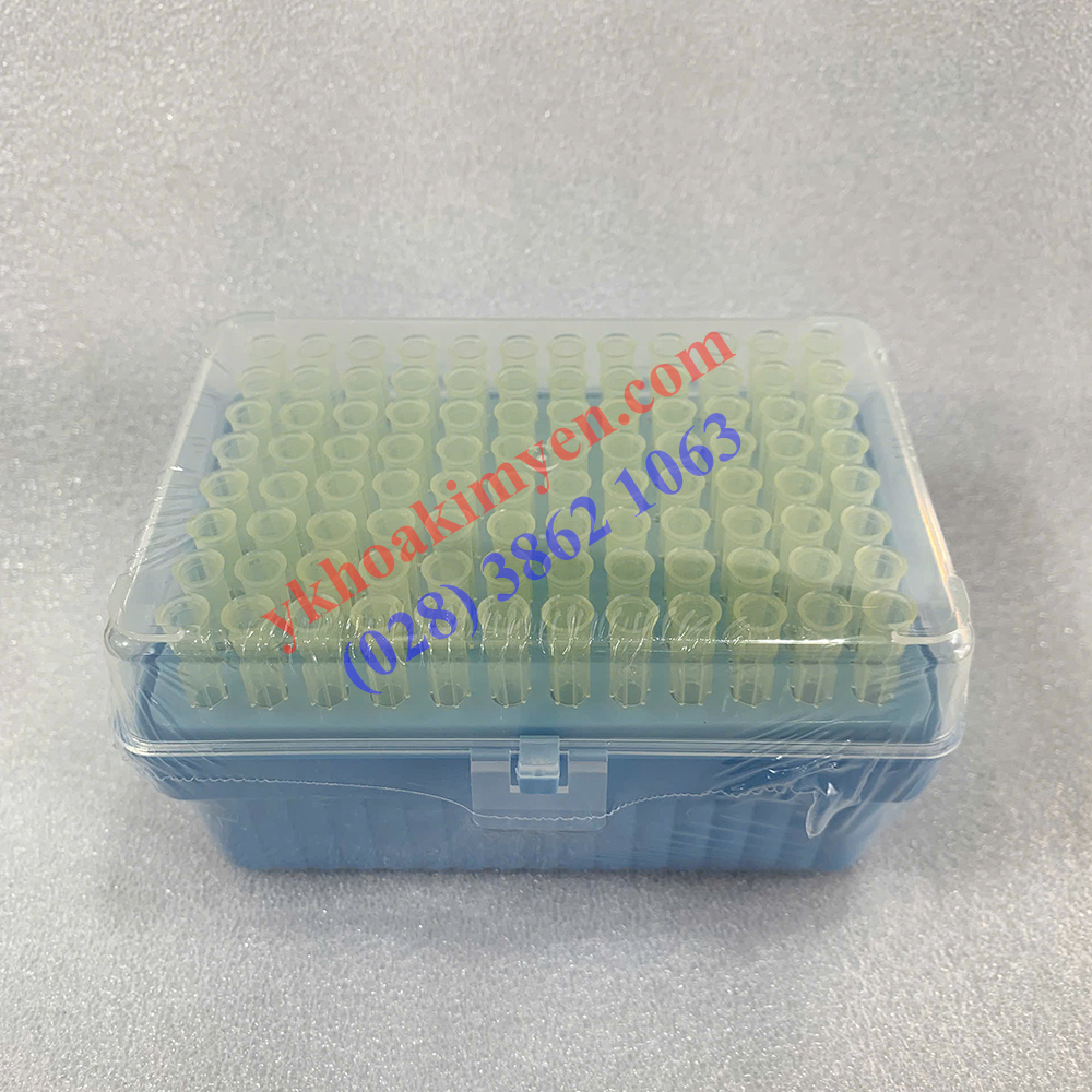 Hộp đầu tuýp vàng 200µl (96 cái/hộp) Hộp đầu tuýp vàng 200µl (96 cái/hộp)
