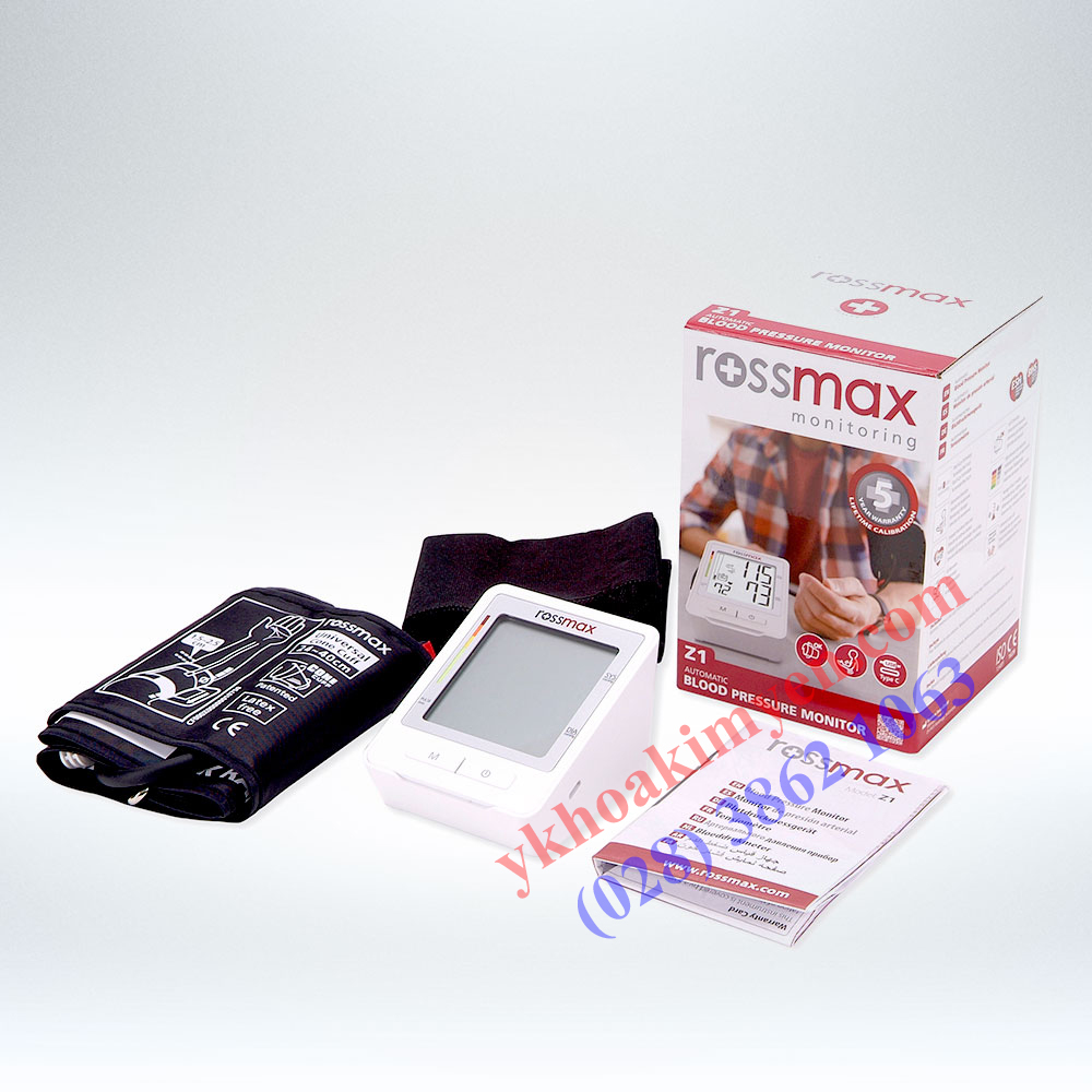 Máy đo huyết áp bắp tay Rossmax Z1 Máy đo huyết áp bắp tay Rossmax Z1