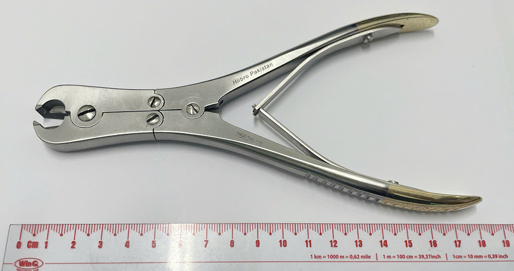 Kìm cắt chỉ thép 18cm (cán vàng) 25526-18 Kìm cắt chỉ thép 18cm (cán vàng) 25526-18