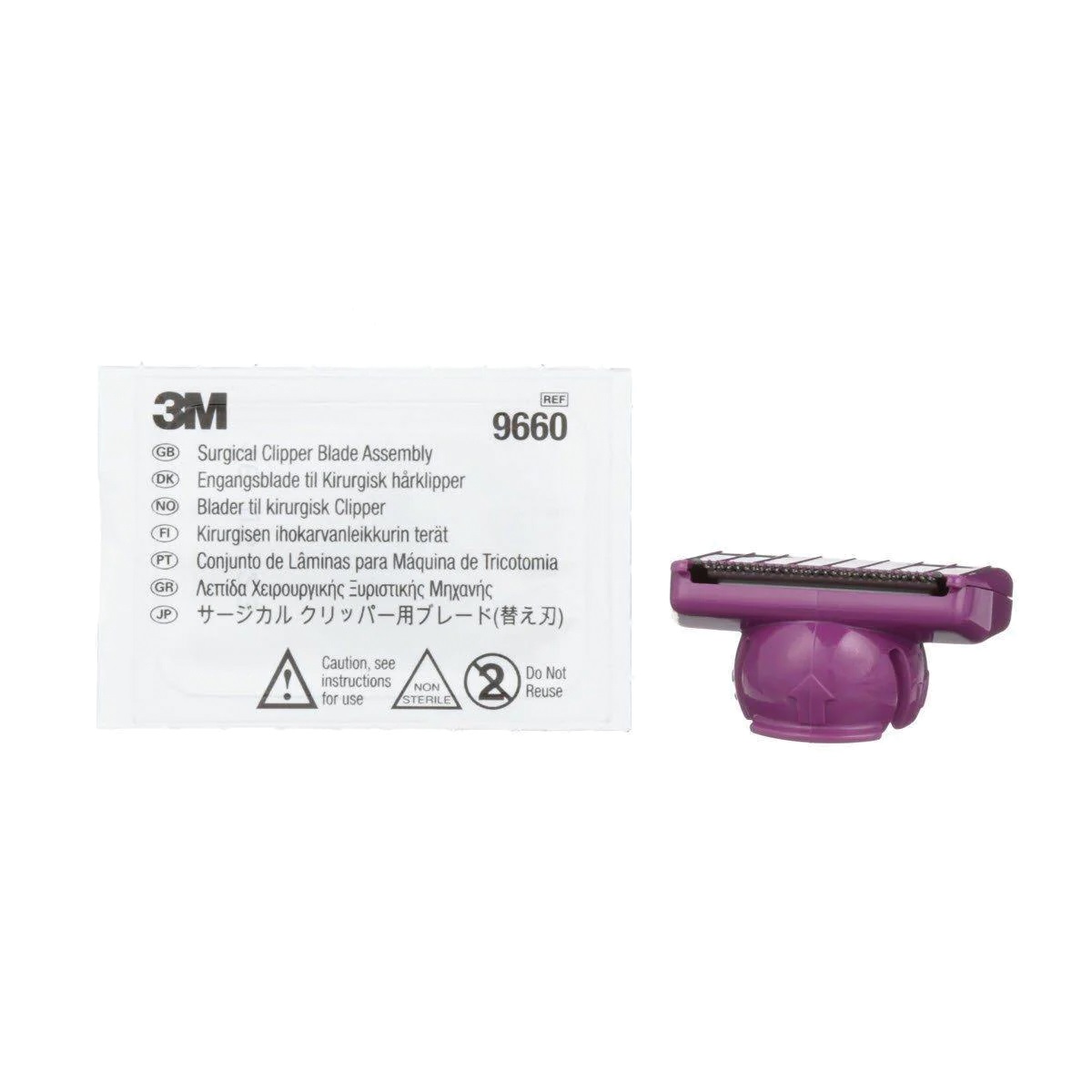 Lưỡi tông đơ điện sử dụng 1 lần 3M 9660 (Hộp 50 cái) Lưỡi tông đơ điện sử dụng 1 lần 3M 9660 (Hộp 50 cái)
