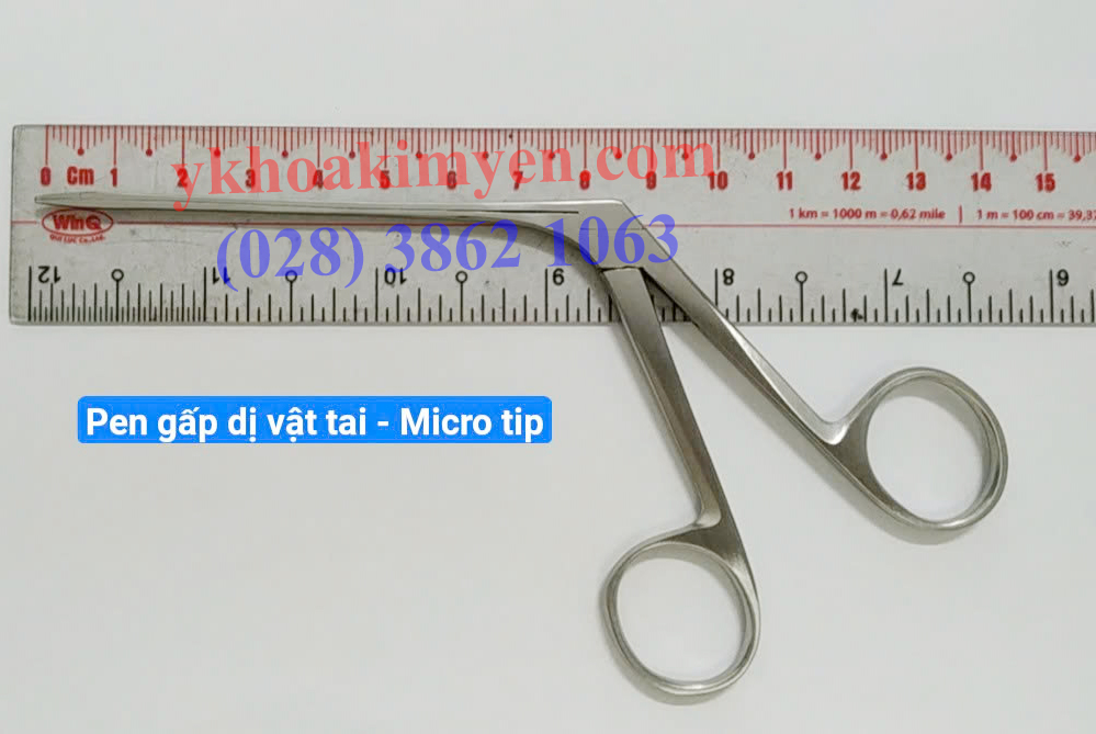 Pen gắp dị vật tai 8cm - Micro tip MHCP-Pakistan