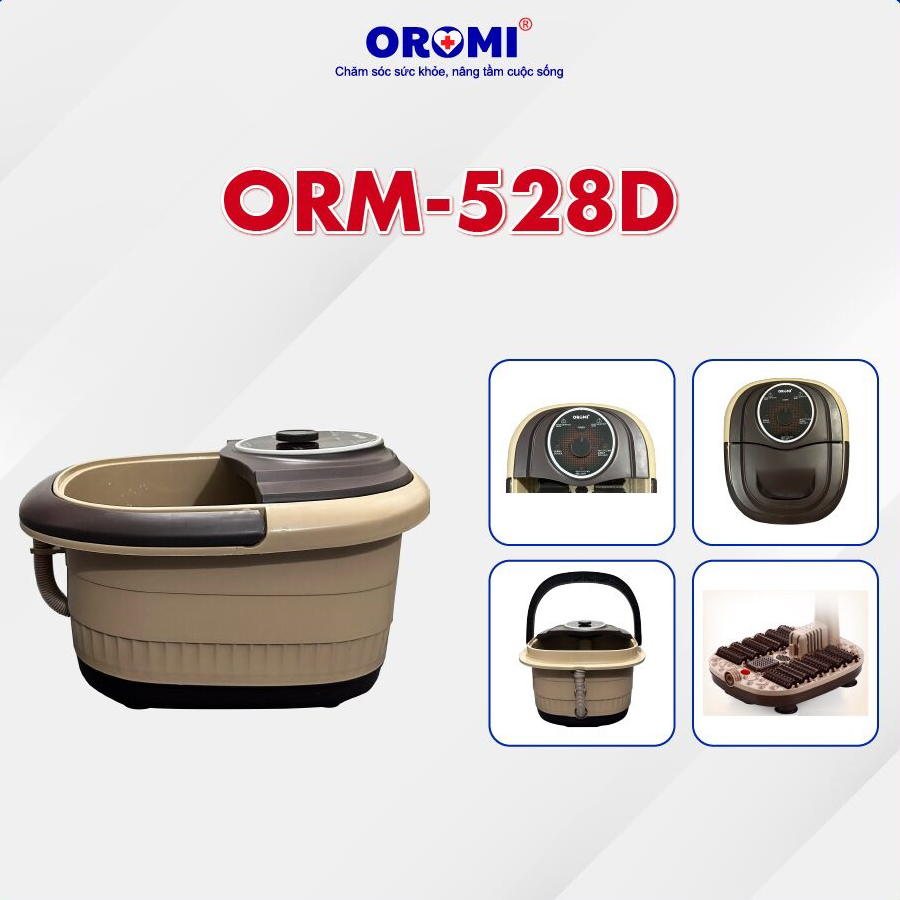 Bồn ngâm massage chân hồng ngoại tự động OROMI ORM-528D Bồn ngâm massage chân hồng ngoại tự động OROMI ORM-528D