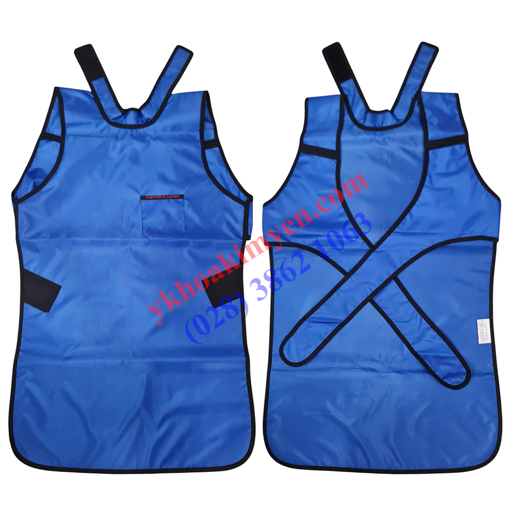 Áo chì có cổ phòng X-Quang dày 0.5 mm Pb Áo chì có cổ phòng X-Quang dày 0.5 mm Pb