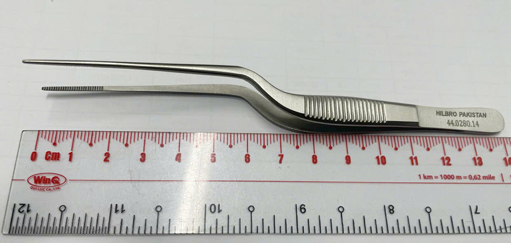 Kẹp bông phẫu thuật Jansen 14cm Hilbro 44.0280.14 Kẹp bông phẫu thuật Jansen 14cm Hilbro 44.0280.14