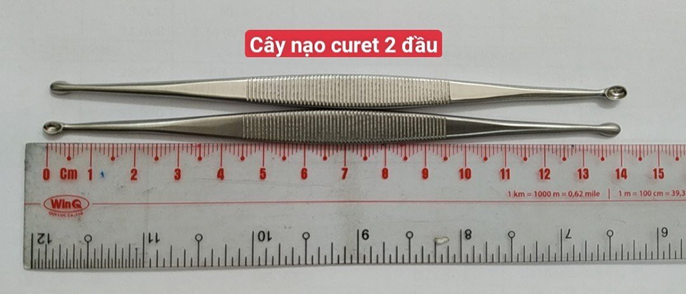 Cây móc lấy dị vật tai dài 14cm