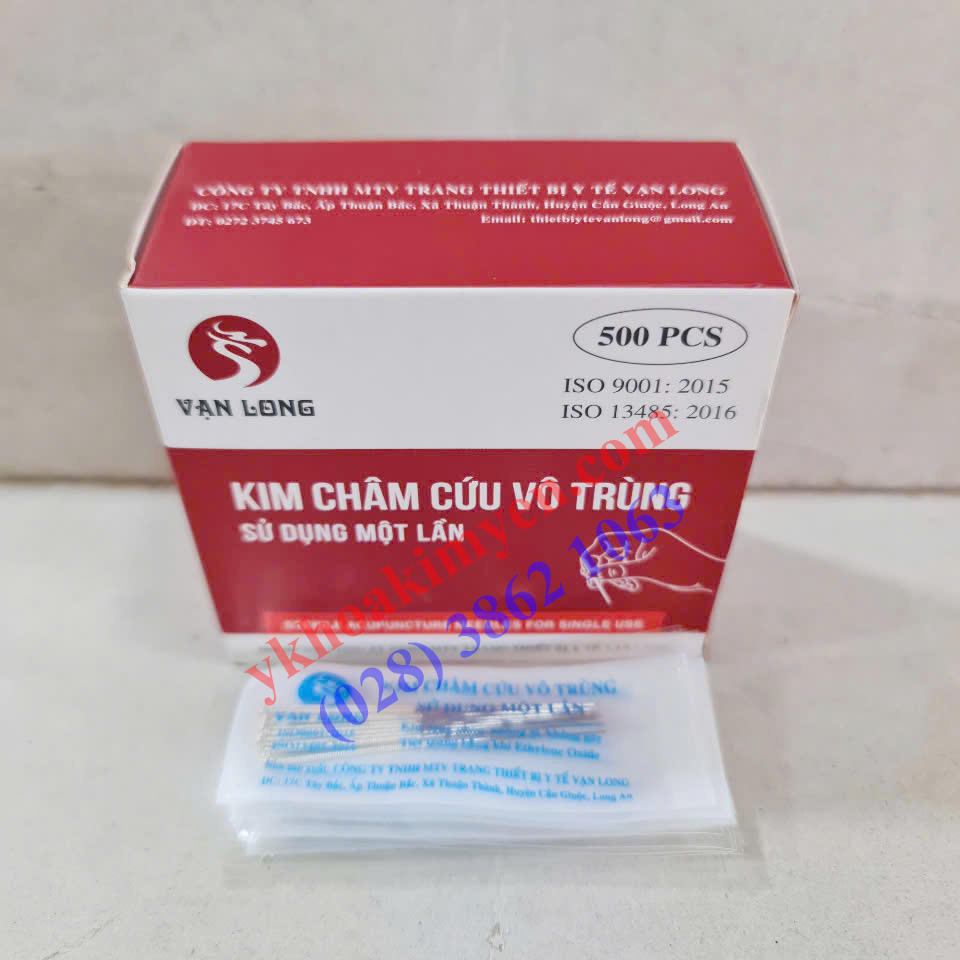 Kim châm cứu vô trùng Vạn Long số 4