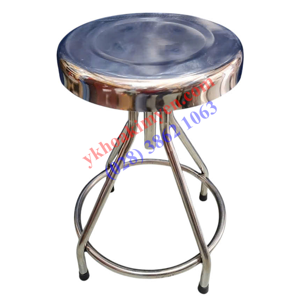 Ghế xoay inox loại 4 chân TP Ghế xoay inox loại 4 chân TP
