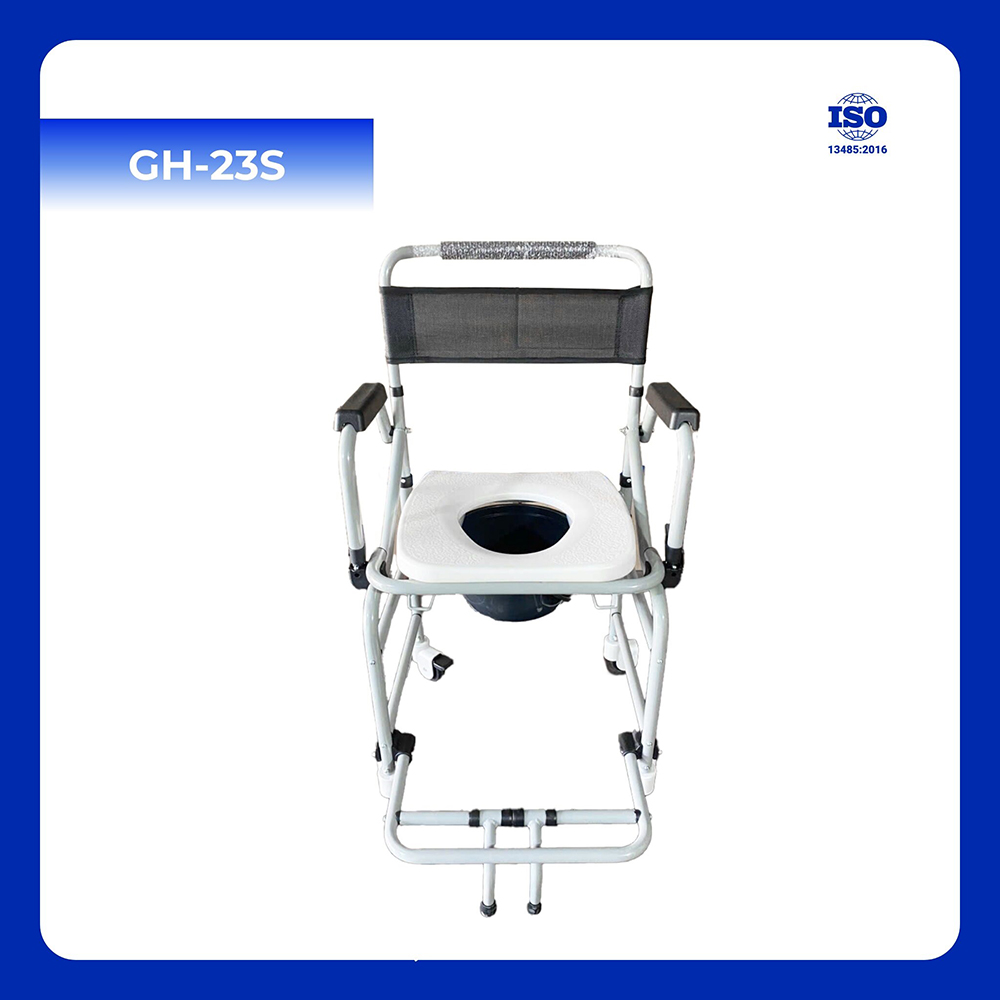 Ghế bô vệ sinh có bánh xe Oromi GH-23S Ghế bô vệ sinh có bánh xe Oromi GH-23S