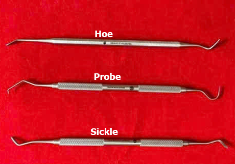 Dụng cụ lấy vôi răng (Hoe) Dụng cụ lấy vôi răng (Hoe)