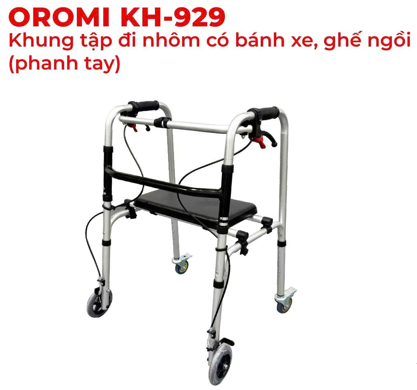 Khung tập đi có ghế ngồi Oromi KH-929 Khung tập đi có ghế ngồi Oromi KH-929