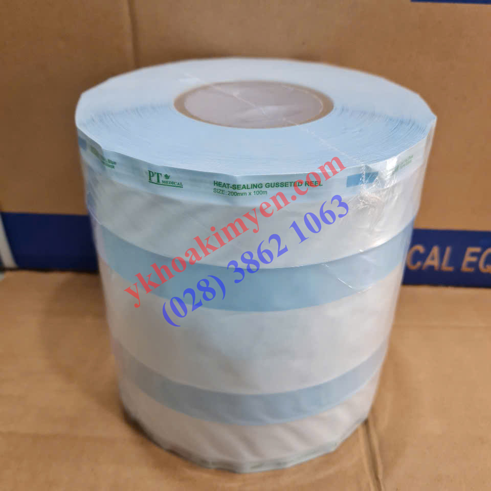 Túi ép phồng tiệt trùng PT 200mm x 100m