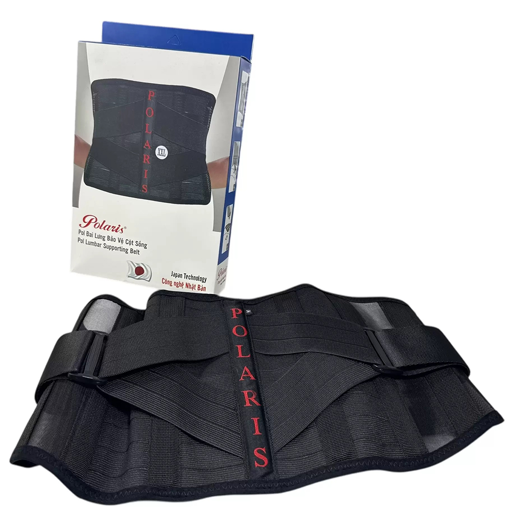 Đai lưng cột sống Polaris Mẫu POL 02 Đai lưng cột sống Polaris Mẫu POL 02