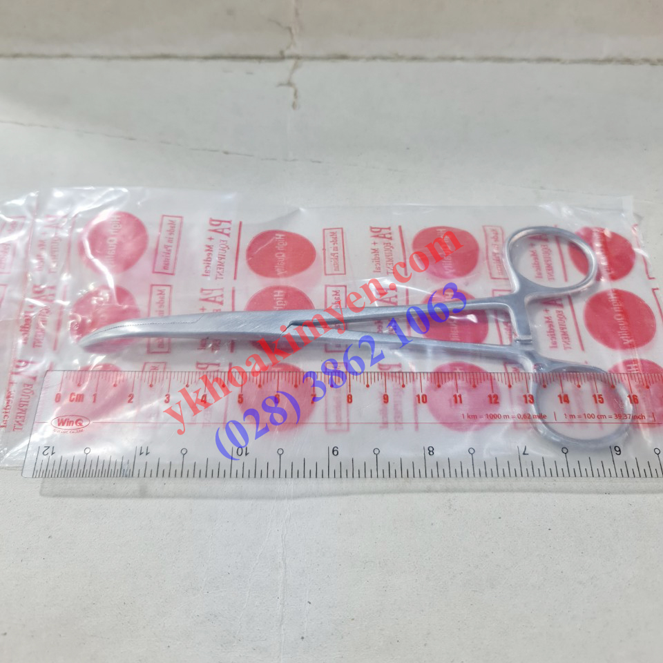 Pen y tế 16cm cong không mấu - Bismed