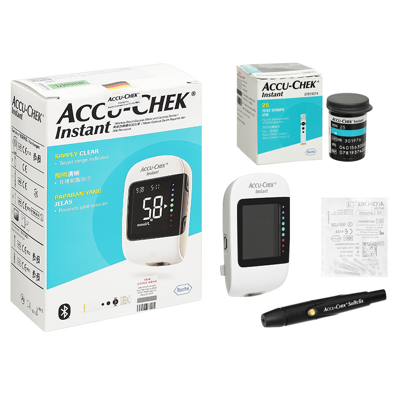 Máy đo đường huyết Accu-Chek Instant