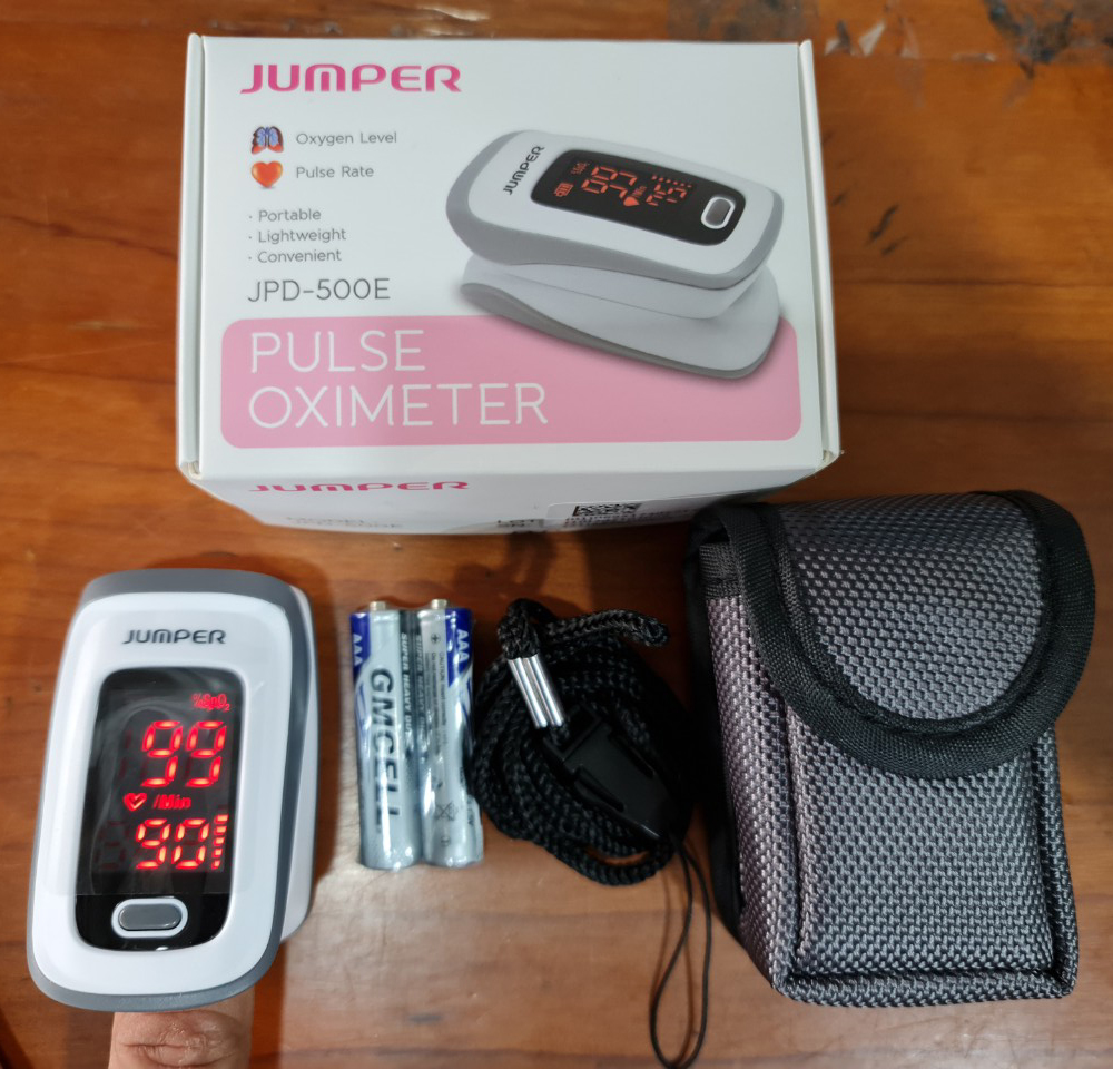 Máy đo nồng độ Oxy trong máu SPO2 Jumper JPD-500E