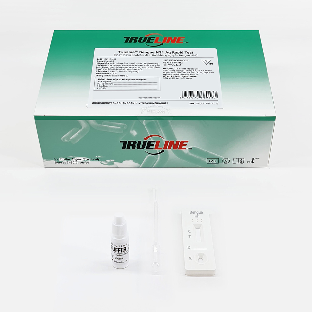 Trueline Dengue NS1 Ag Rapid Test (Sốt xuất huyết)