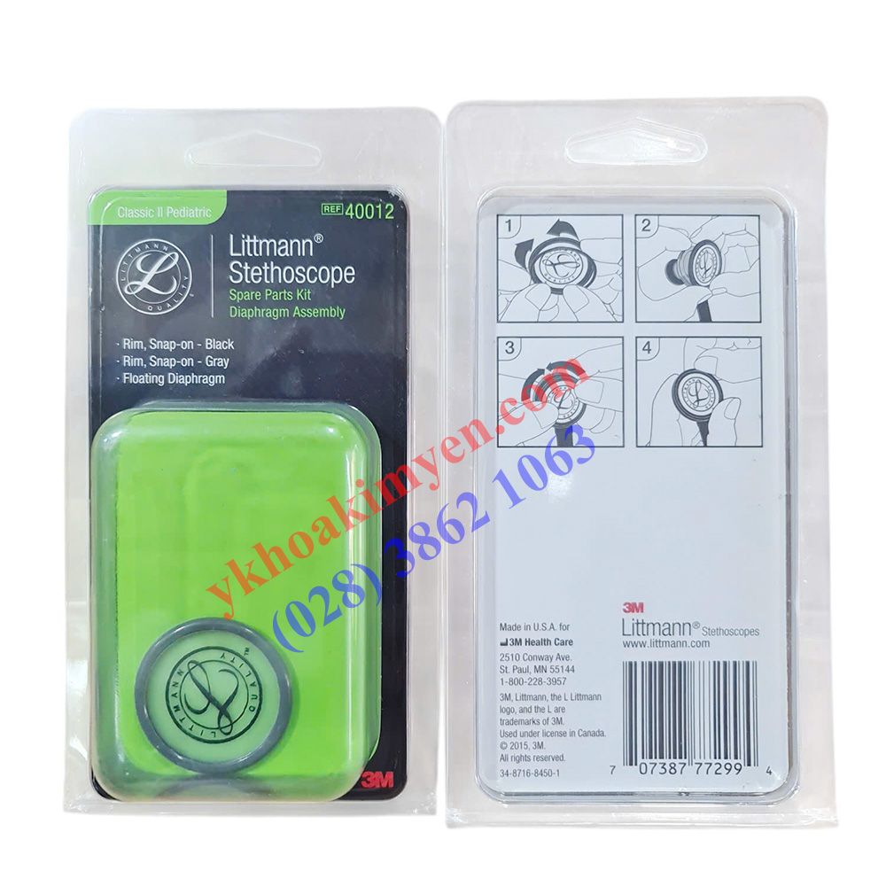 Phụ kiện ống nghe y khoa Littmann 3M (Classic II Pediatric) Phụ kiện ống nghe y khoa Littmann 3M (Classic II Pediatric)