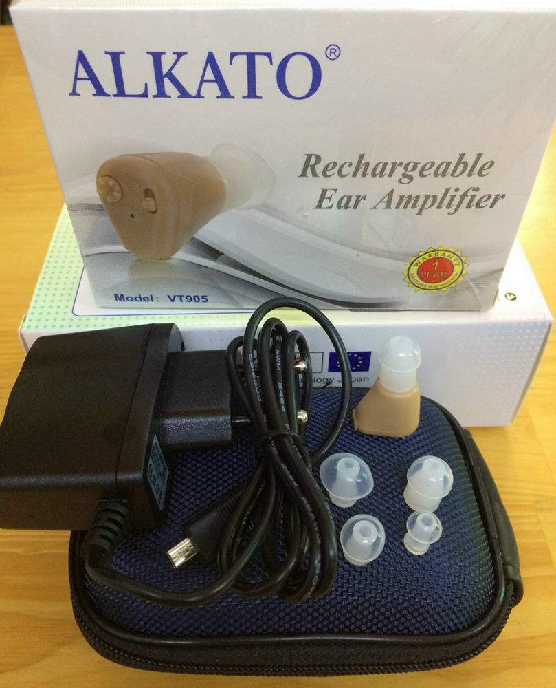 Máy trợ thính pin sạc Alkato VT-905