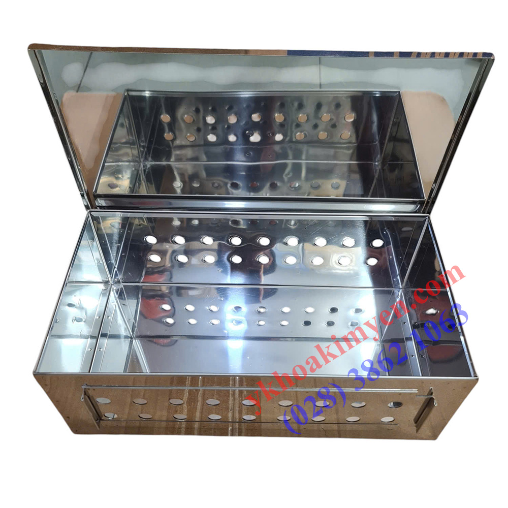 Hộp hấp chữ nhật 34x18x12cm inox 304 (VSI) Hộp hấp chữ nhật 34x18x12cm inox 304 (VSI)