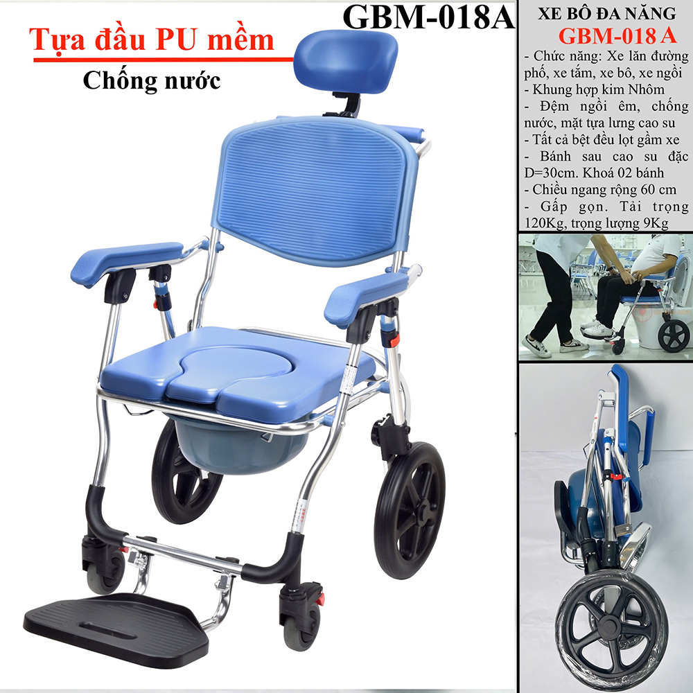 Ghế bô vệ sinh đa năng GBM-018A Ghế bô vệ sinh đa năng GBM-018A