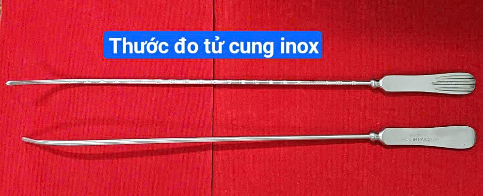 Thước đo tử cung inox Thước đo tử cung inox