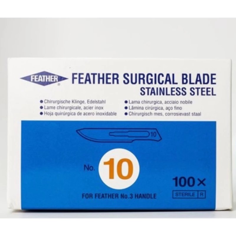 Lưỡi dao phẫu thuật Feather - Nhật số 10